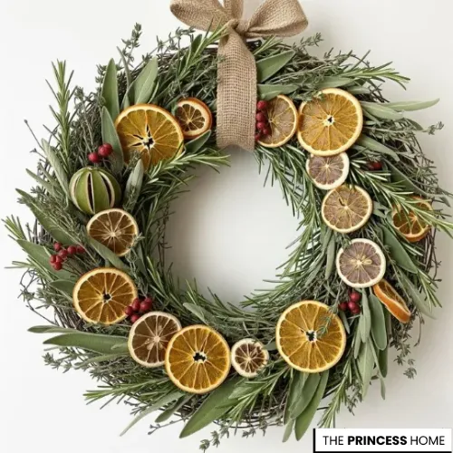 Dried Citrus & Herb Wreath
