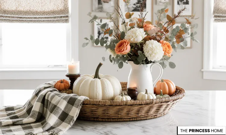 Elegant Fall Table Centerpiece