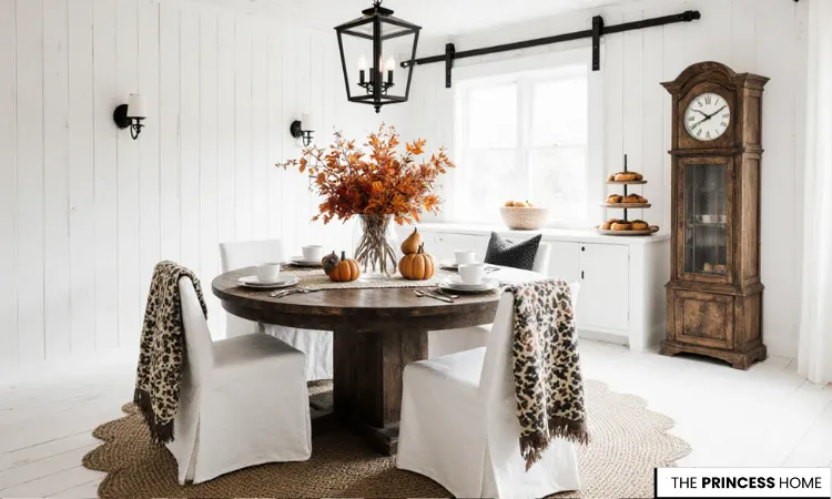 Fall Farmhouse Dining Room