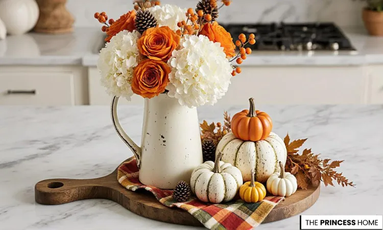 Vibrant Autumn Centerpiece Decor