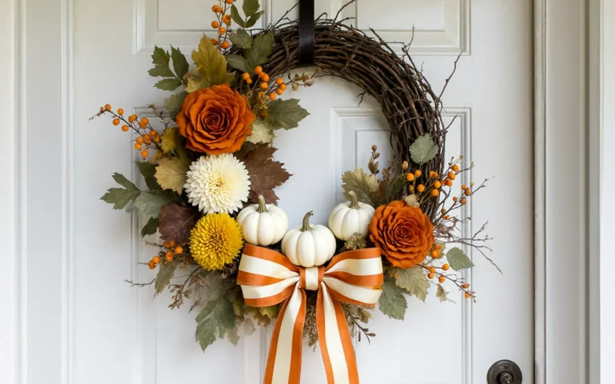 Unique Fall Wreath Ideas for Your Front Door