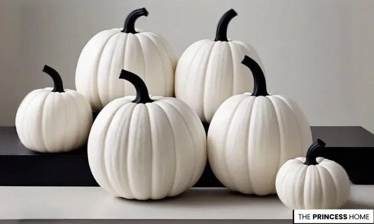Black & White Minimalist Pumpkins