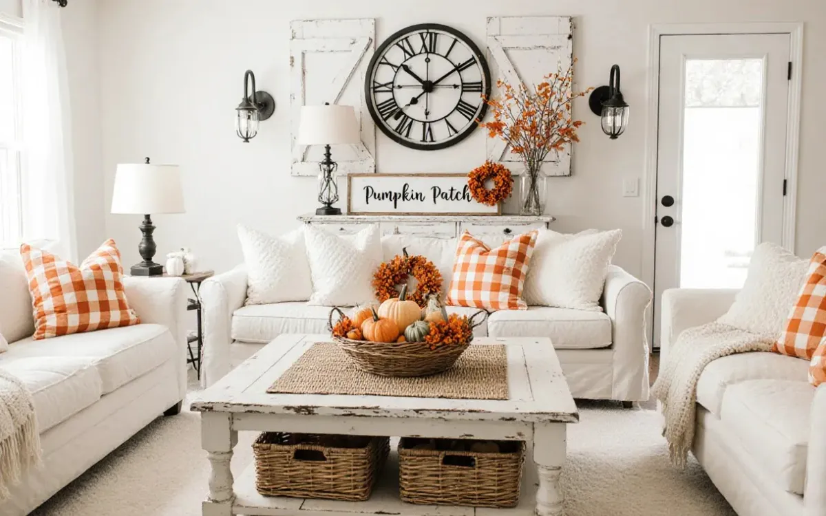 Cozy Fall Living Room Decor Ideas to Make Your Home Warm