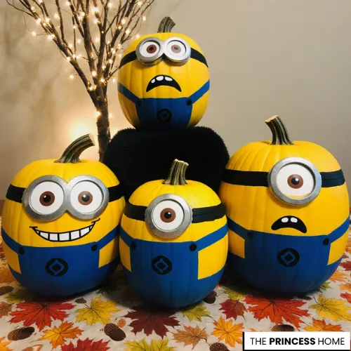 Despicable Me Minion Pumpkins