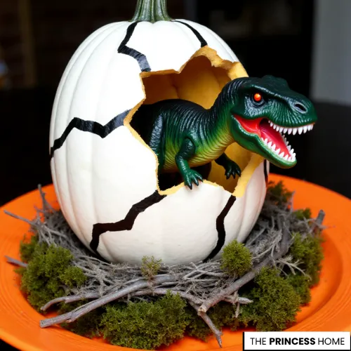 Dinosaur Hatching Pumpkin