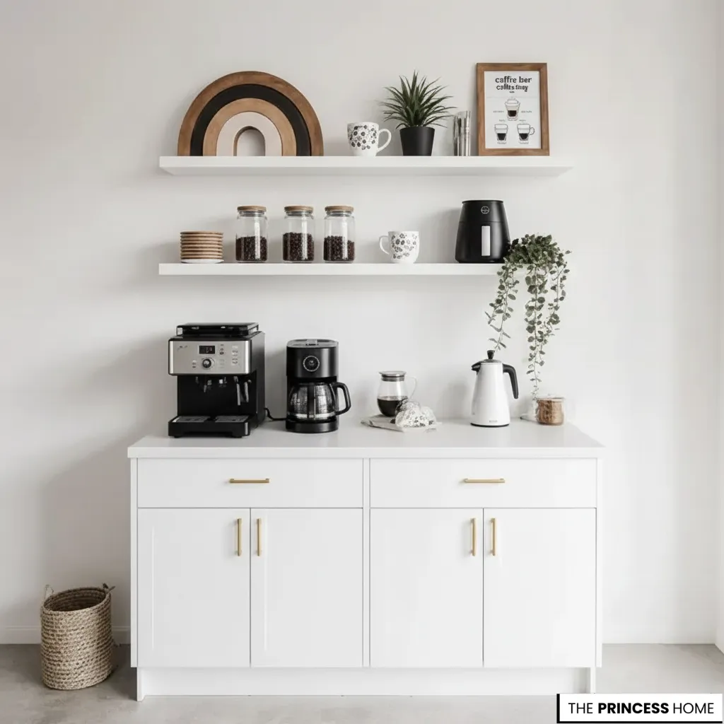 Minimalist Coffee Station