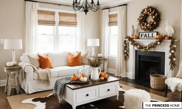 Classic Farmhouse Fall Living Room