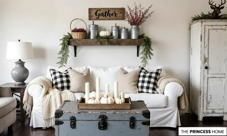 Cozy Farmhouse Rustic Fall Decor