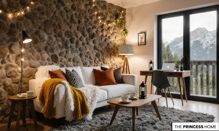 Cozy Rustic Cabin Autumn Retreat
