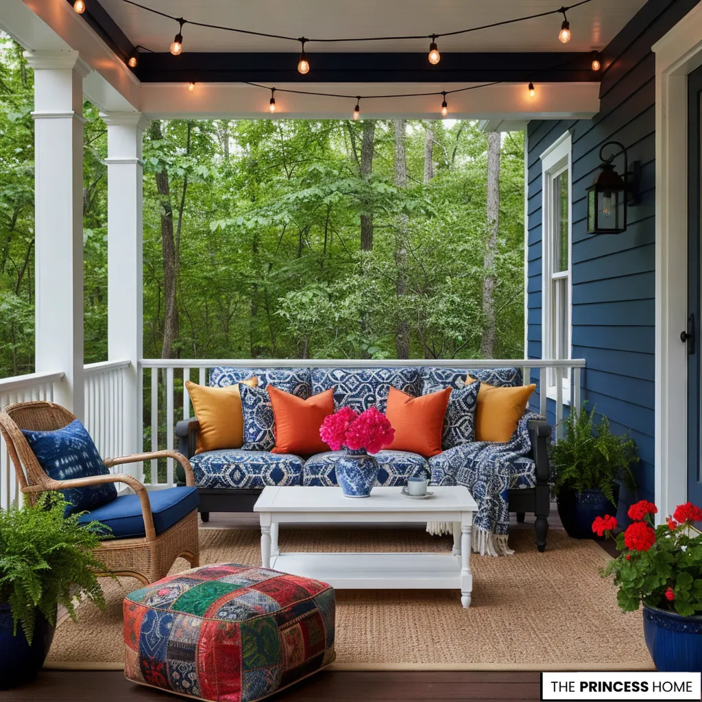 Bohemian Forest Porch