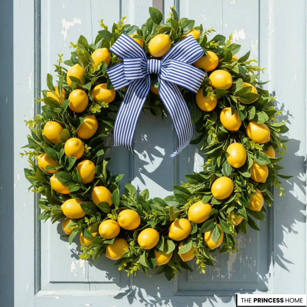 Lemon Wreath