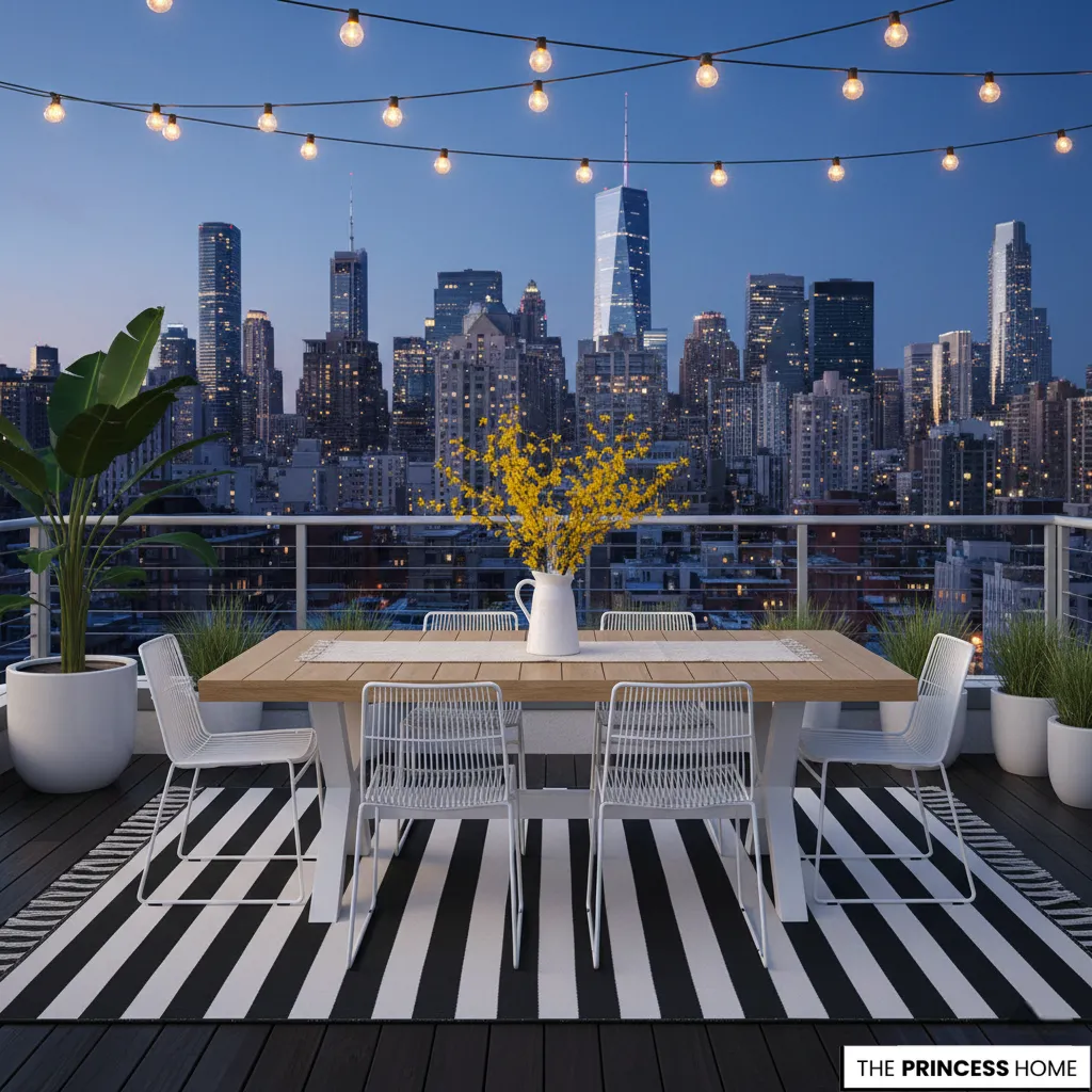 Urban Skyline Dining