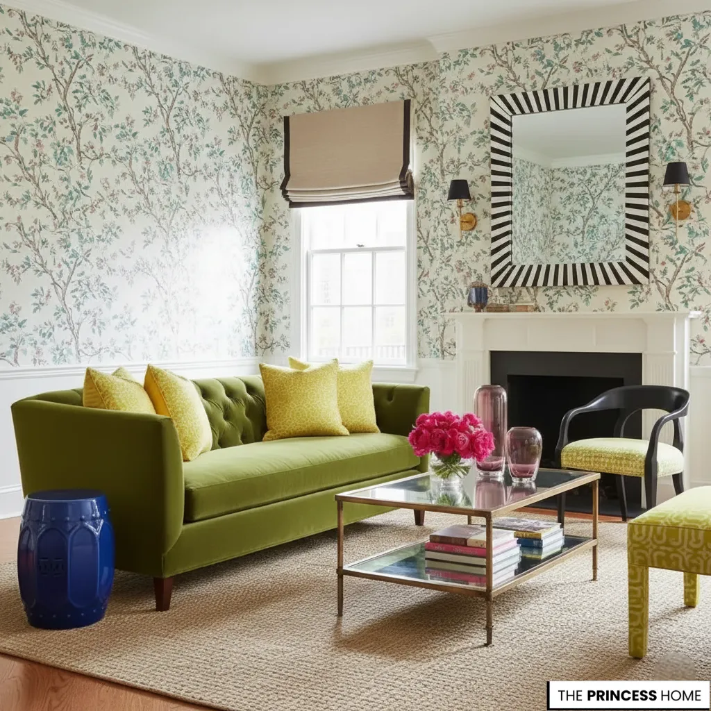 Whimsical Color Clash