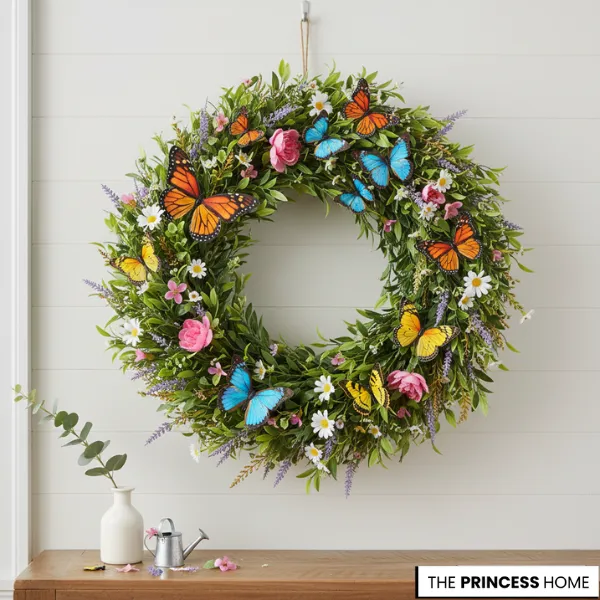 Butterfly Garden Wreath