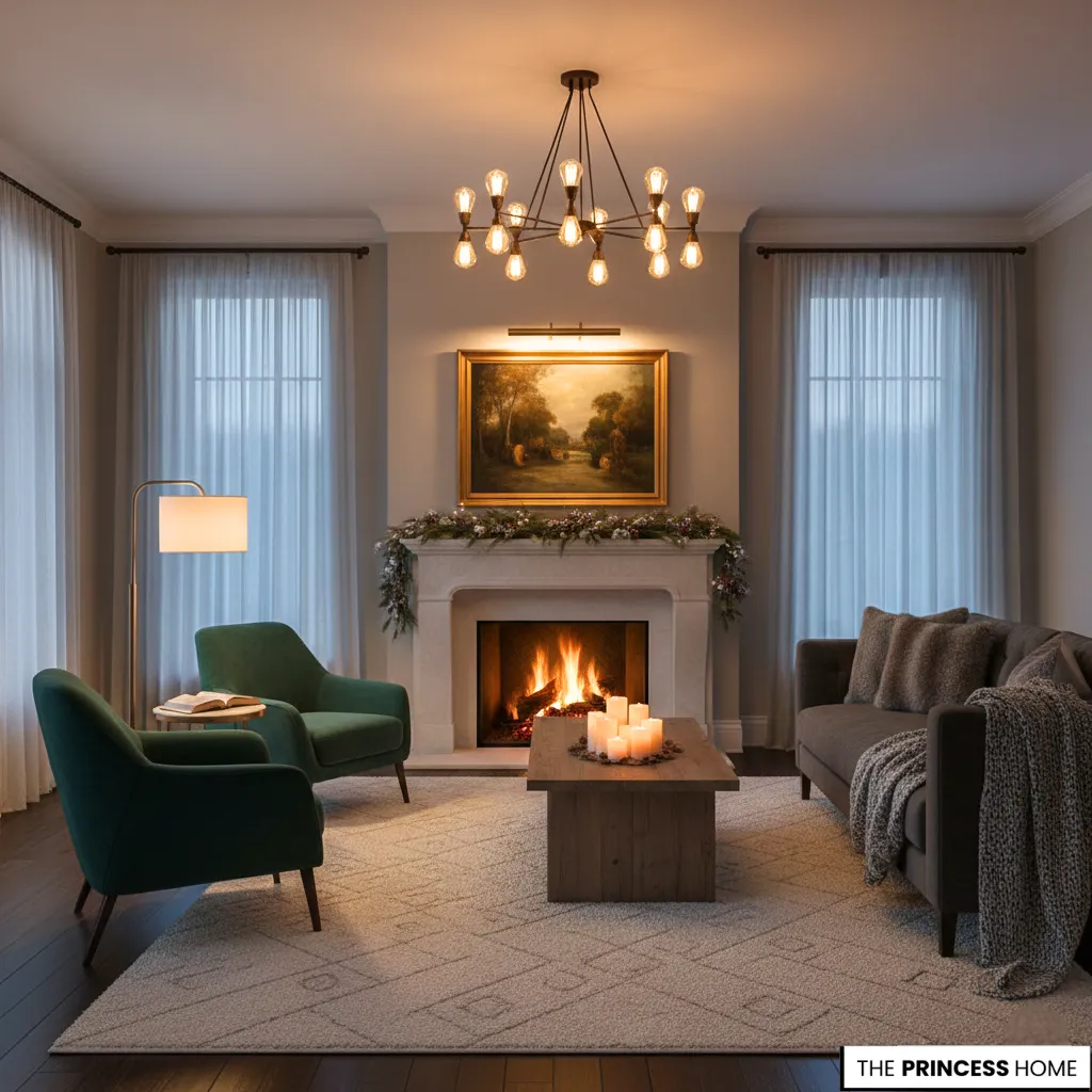 Cozy Layered Lighting