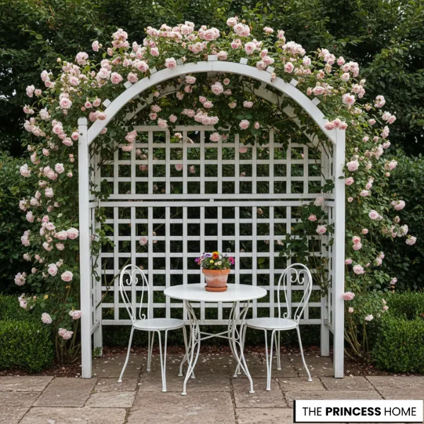 Elegant Lattice Arbor