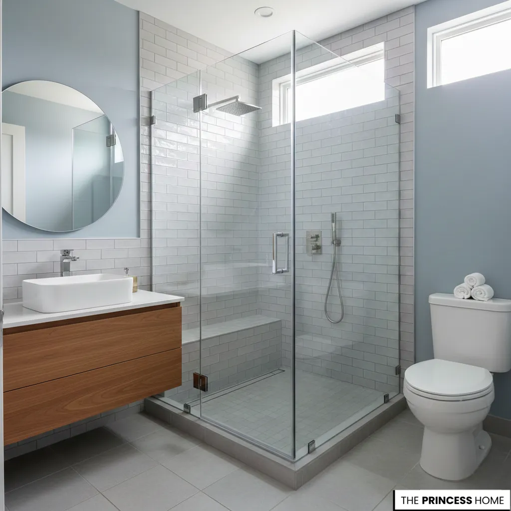 Frameless Glass Shower