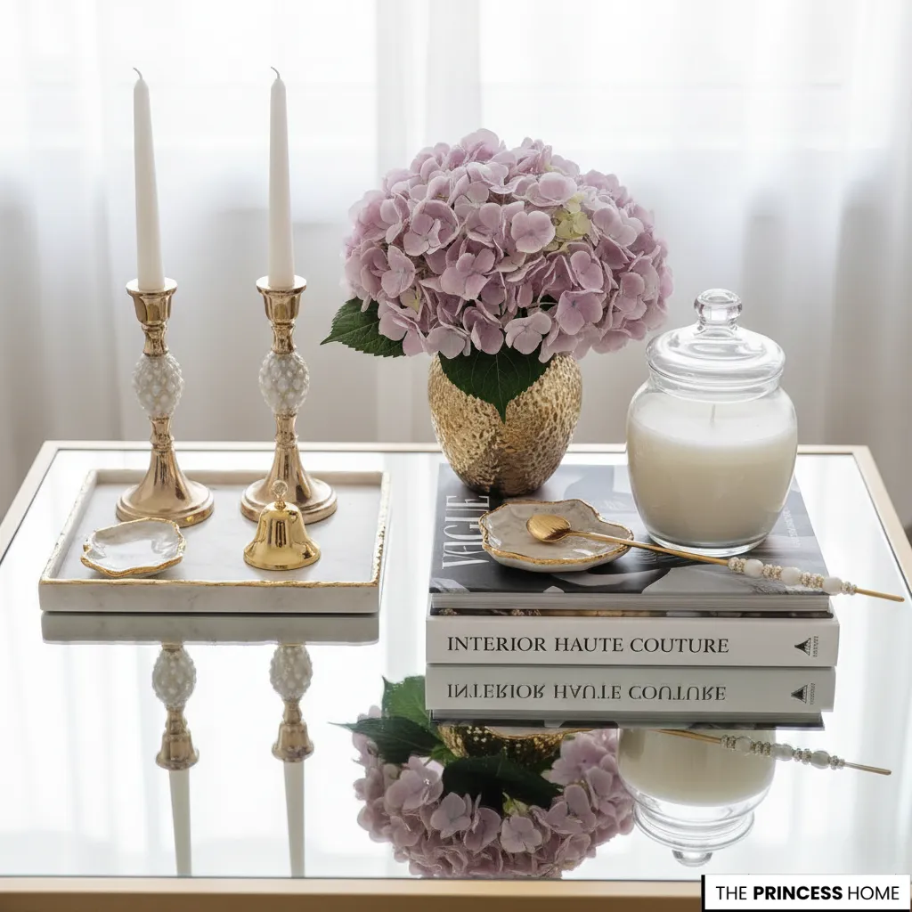 Glamorous Tabletop Setting