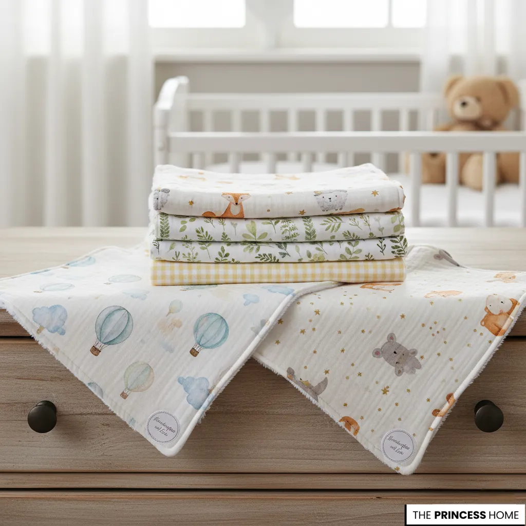 Handmade Burp Cloths