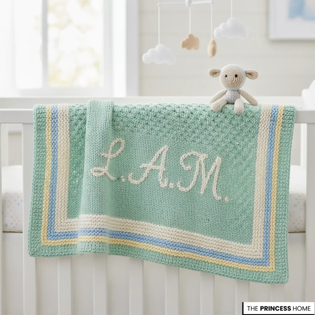 Handmade Knitted Blanket