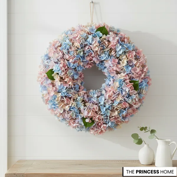 Hydrangea Cloud Wreath