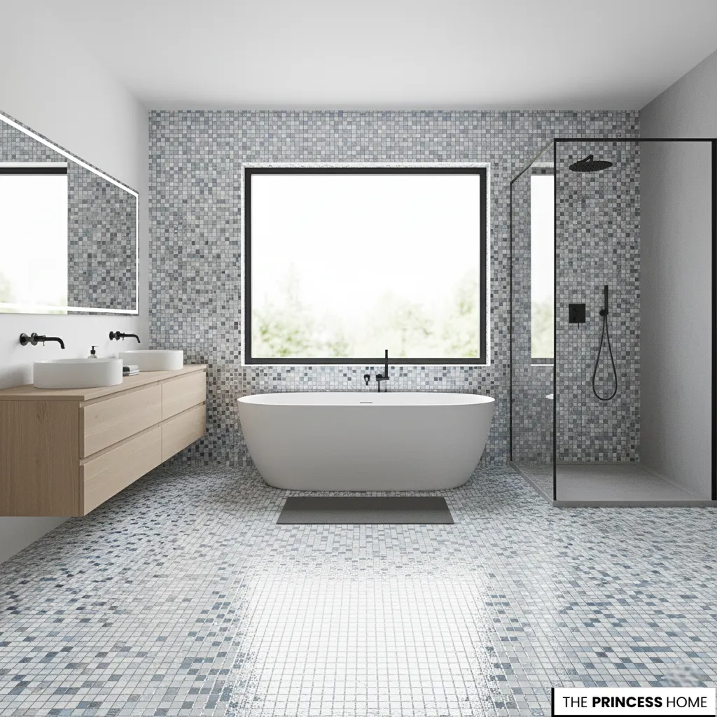 Mosaic Tile Flooring