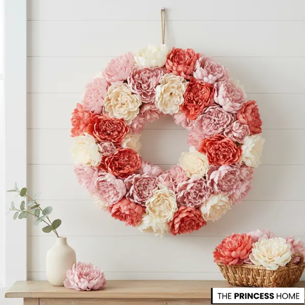 Peony Luxe Wreath