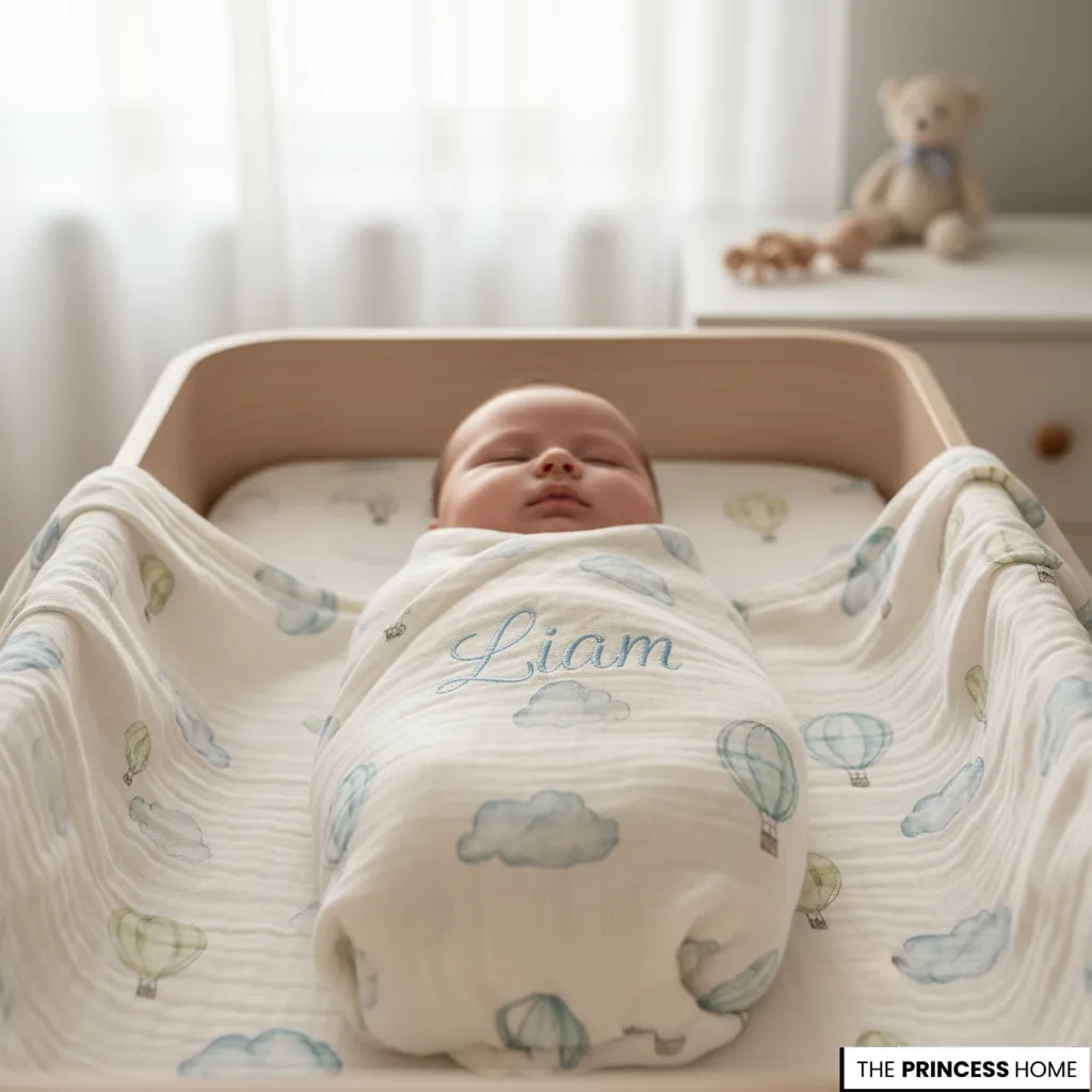 Personalized Swaddle Wrap