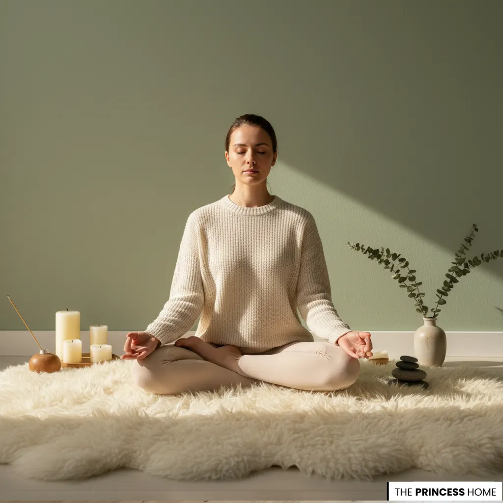 Sheepskin Meditation Spot