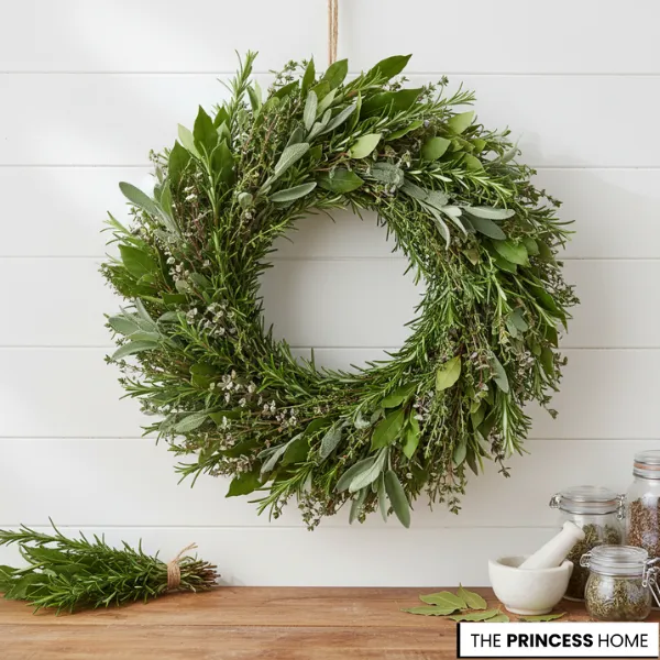 Spring Herb Wreath