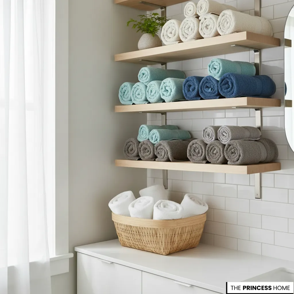 Store Towels Smartly