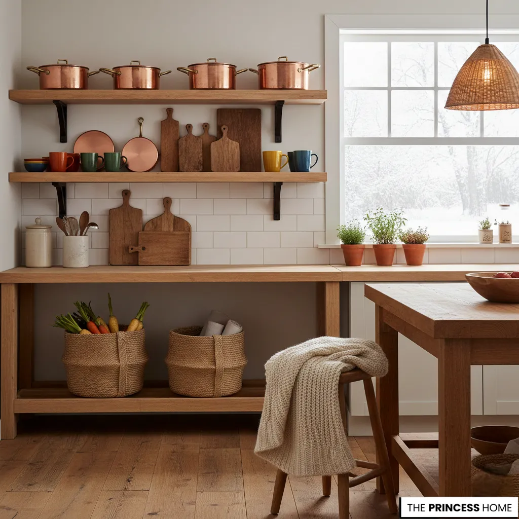 Warm Kitchen Accents