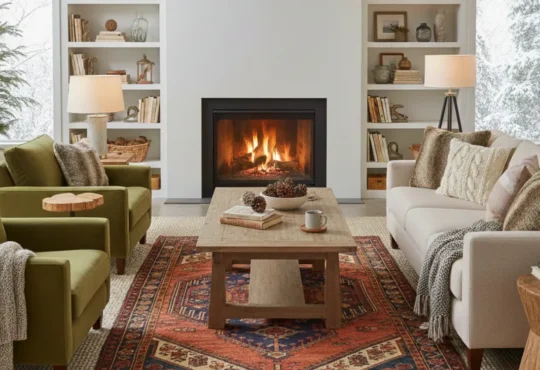 Winter Textiles Cozy Throws, Rugs & Curtains for a Warm Home