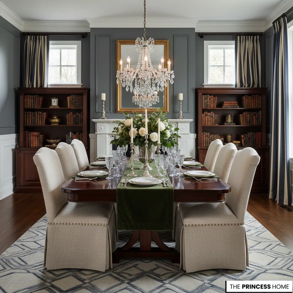 Ralph Lauren-Inspired Dining Rooms
