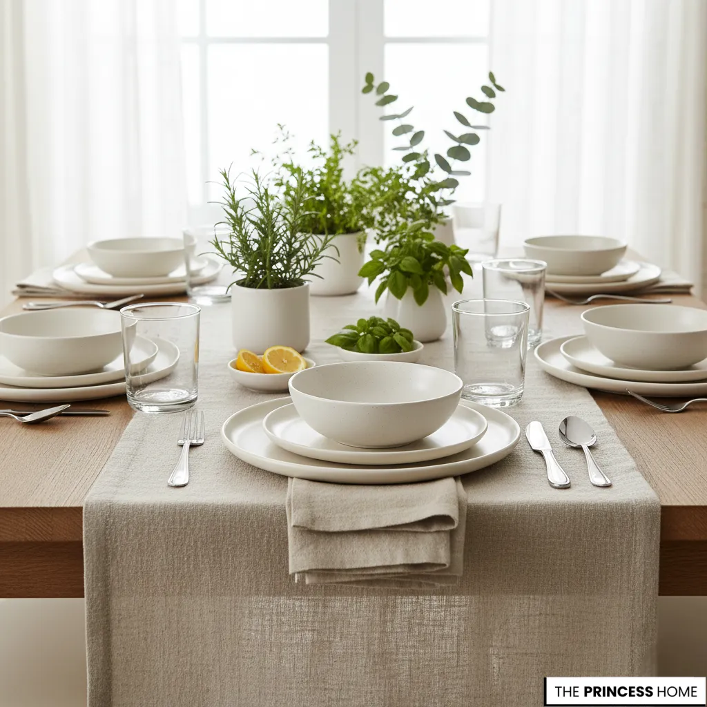 Simple Dining Styling
