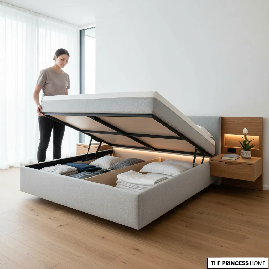 Lift-Up Platform Beds