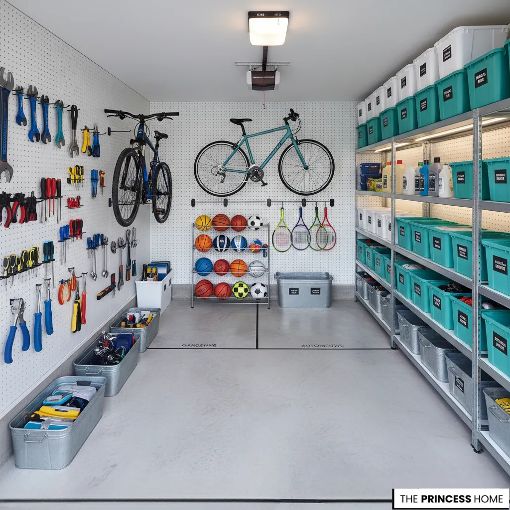 Organized Garage System