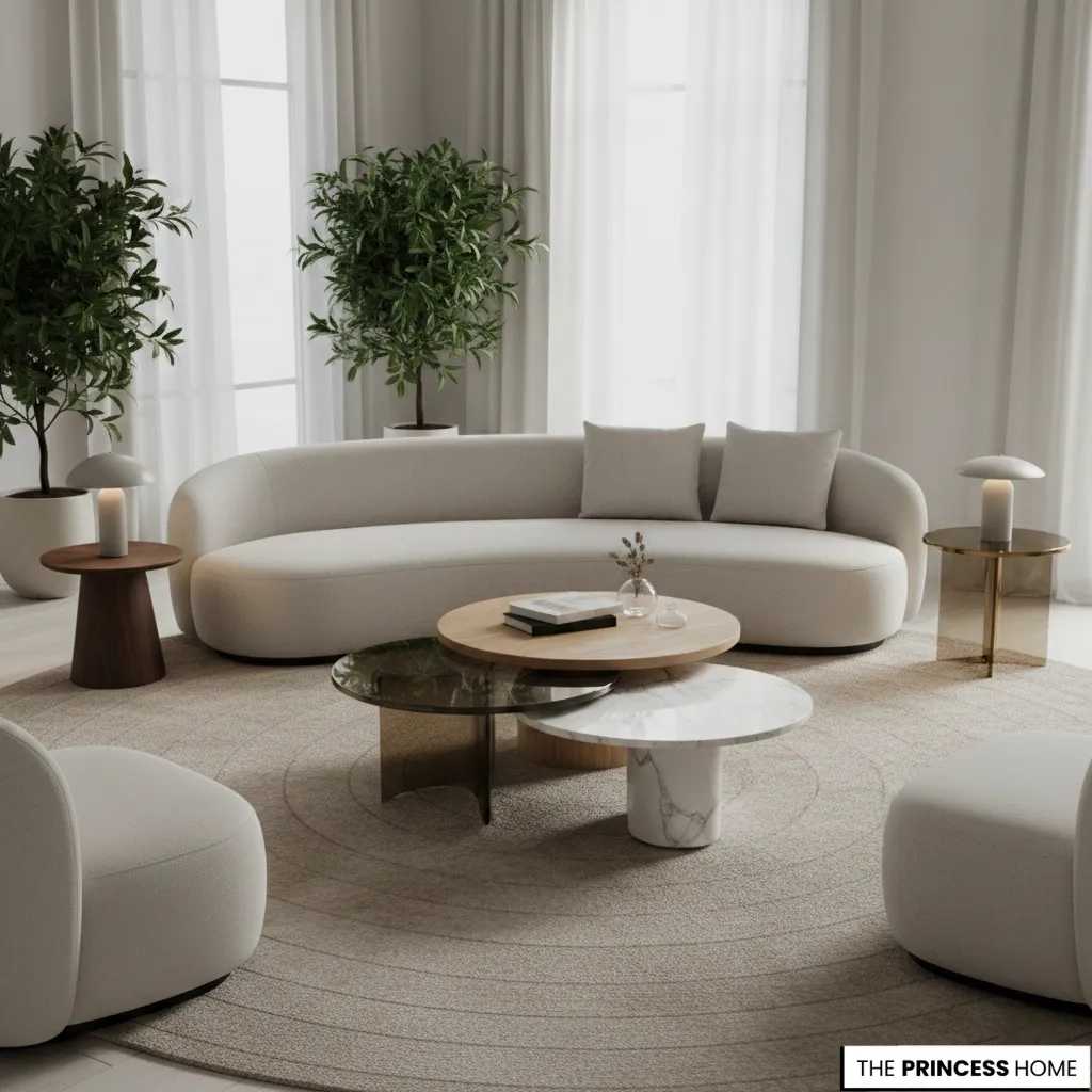 Round Coffee & Side Tables