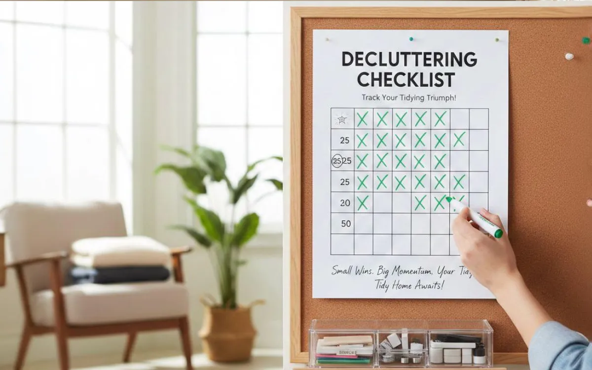Decluttering Checklist for Beginners Step-by-Step