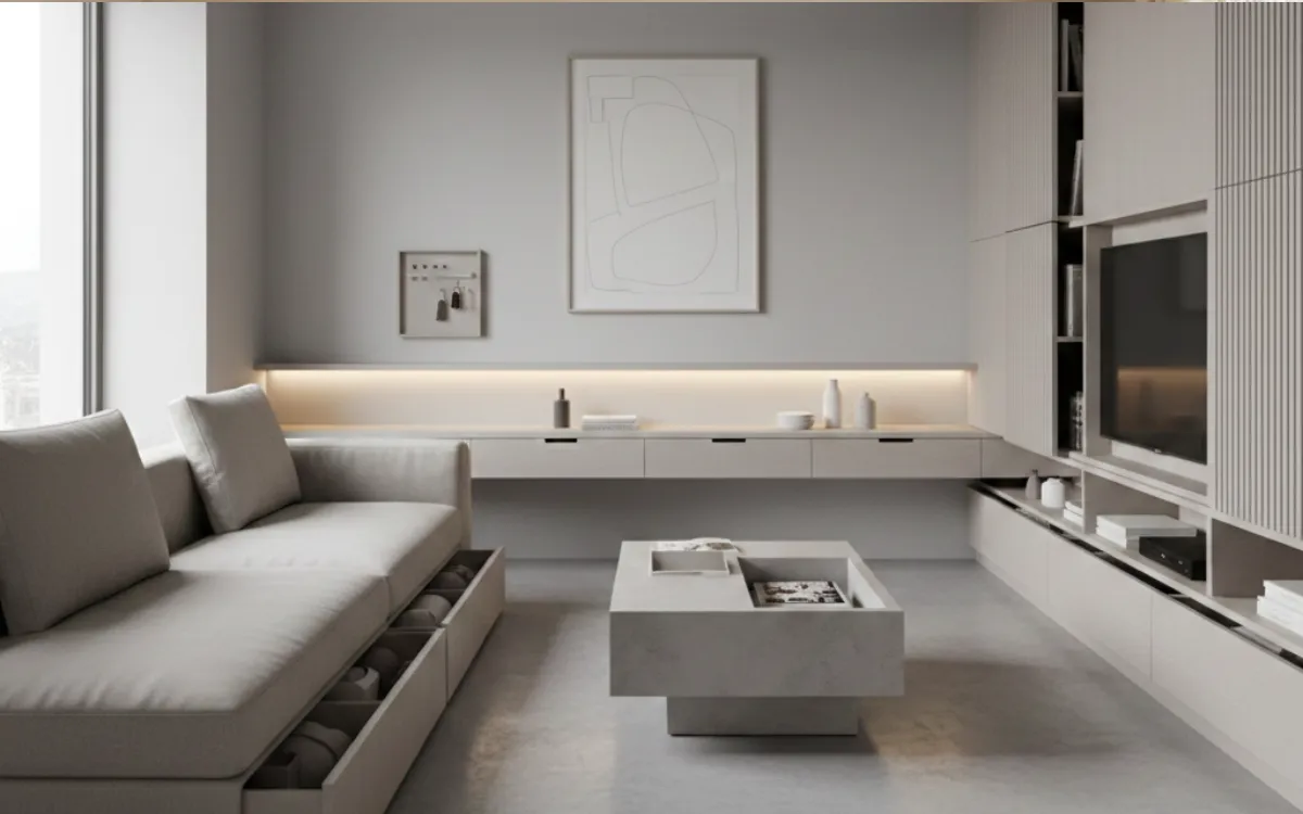 Hidden Storage Ideas for Small Homes That Actually Save Space