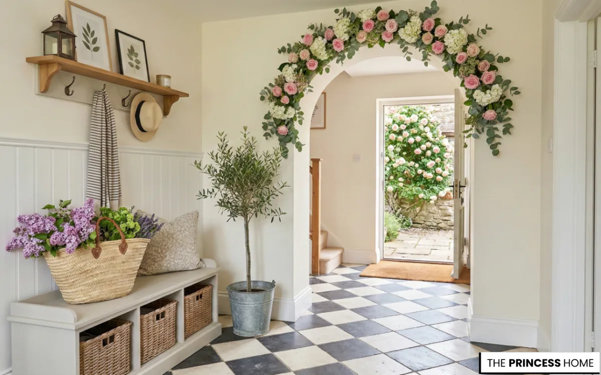 Floral Arch Entryway