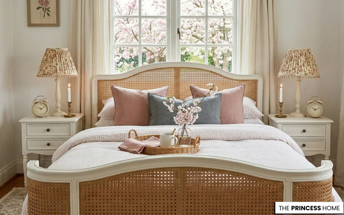 Romantic Cane Bedroom