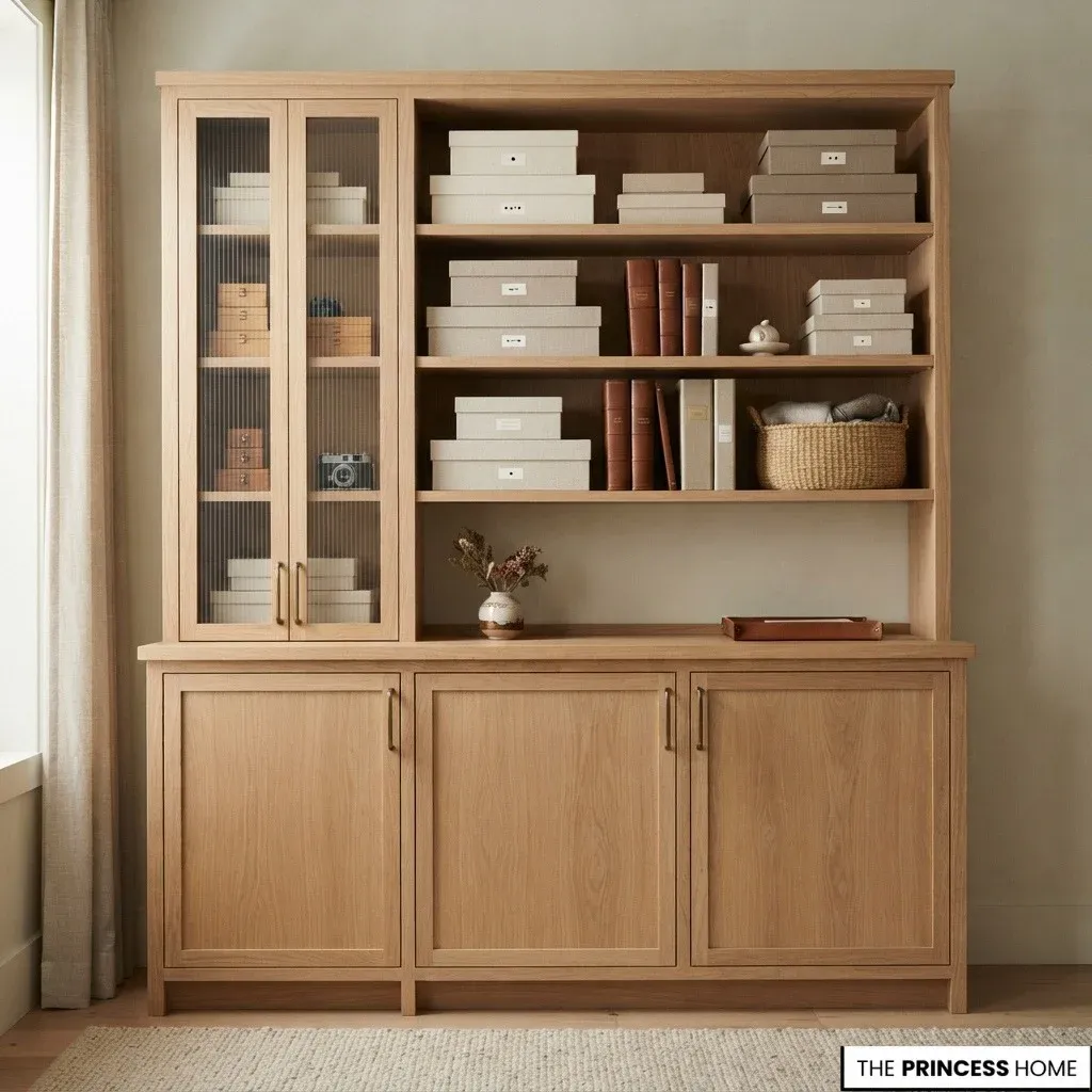 Dedicated storage for photographs documents seasonal belongings and meaningful keepsakes