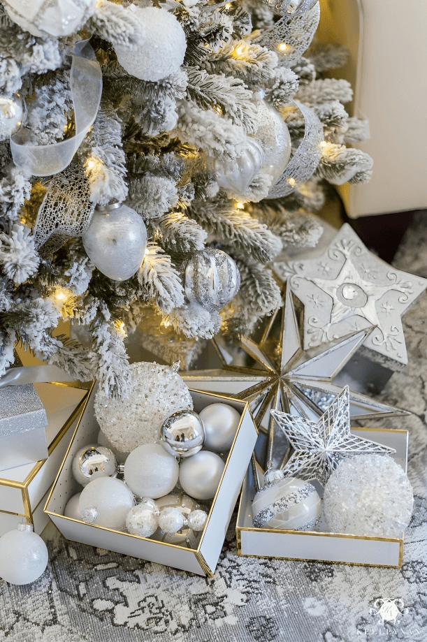 5. Silver Christmas Tree Decorations: A Symbol of Celebration