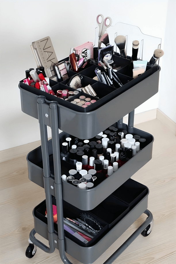 8.Makeup Carts: