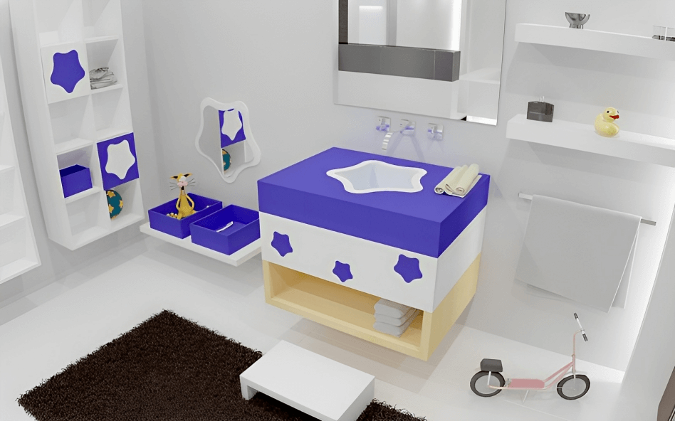 Child friendly bath design standards