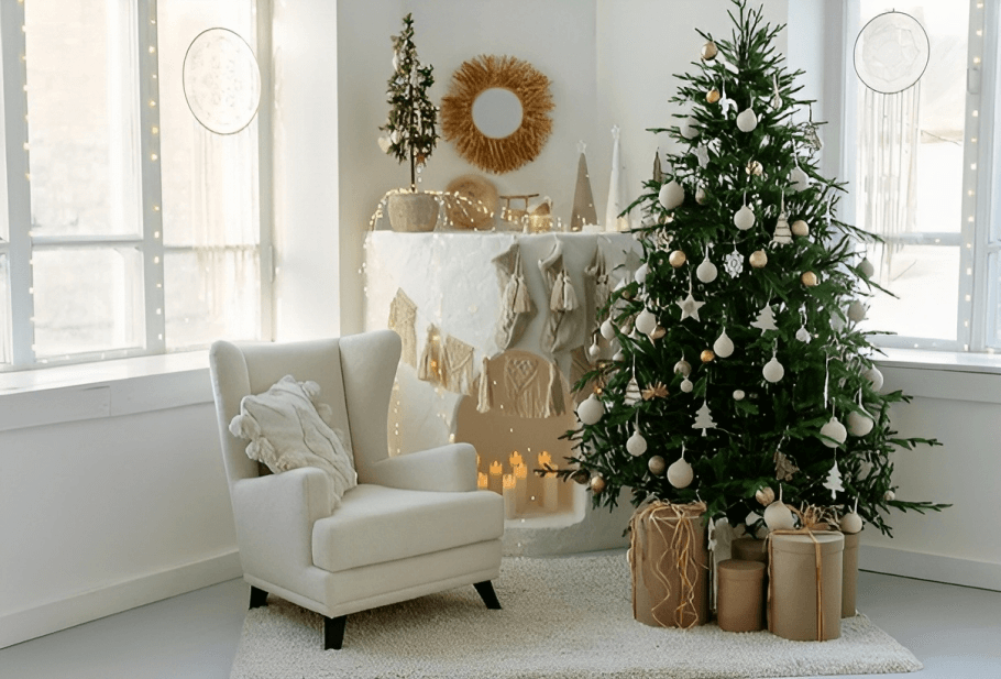 The Advantages of Choosing a Natural Christmas Tree for a Rustic Theme
