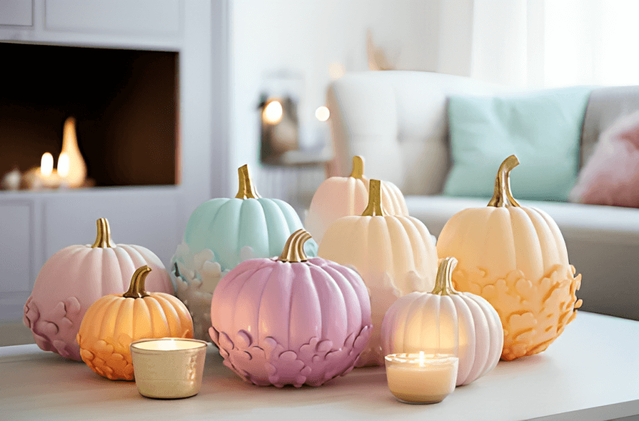 Chic Pastel Halloween Decor Ideas - Peachfully Chic