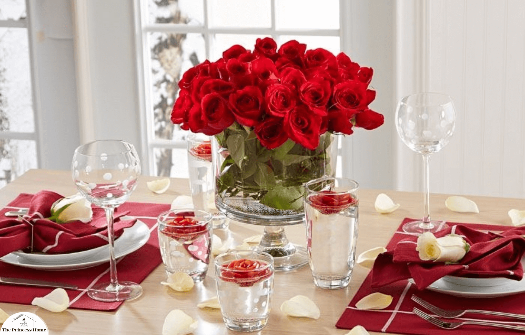 1.Red Roses - Symbol of Love: