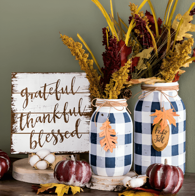 Fall Mason Jar Decor Bringing Cozy Autumn Vibes to Your Home